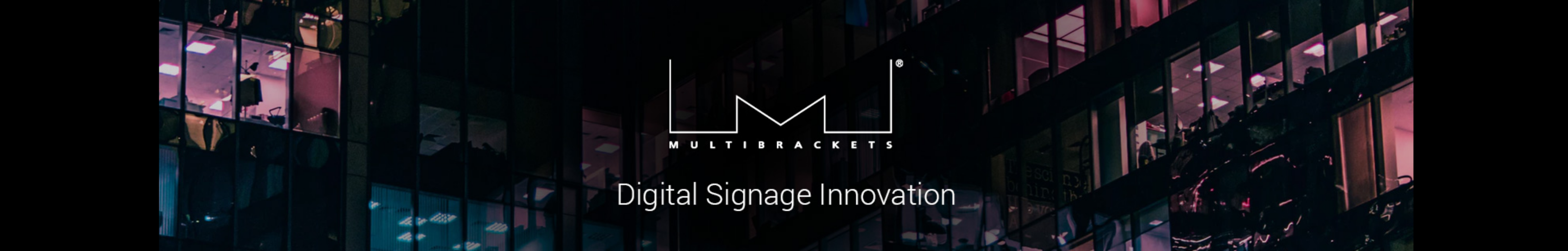 Multibracket digital signage